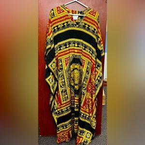 Ruth Norman Gilded Panel Tunic Caftan